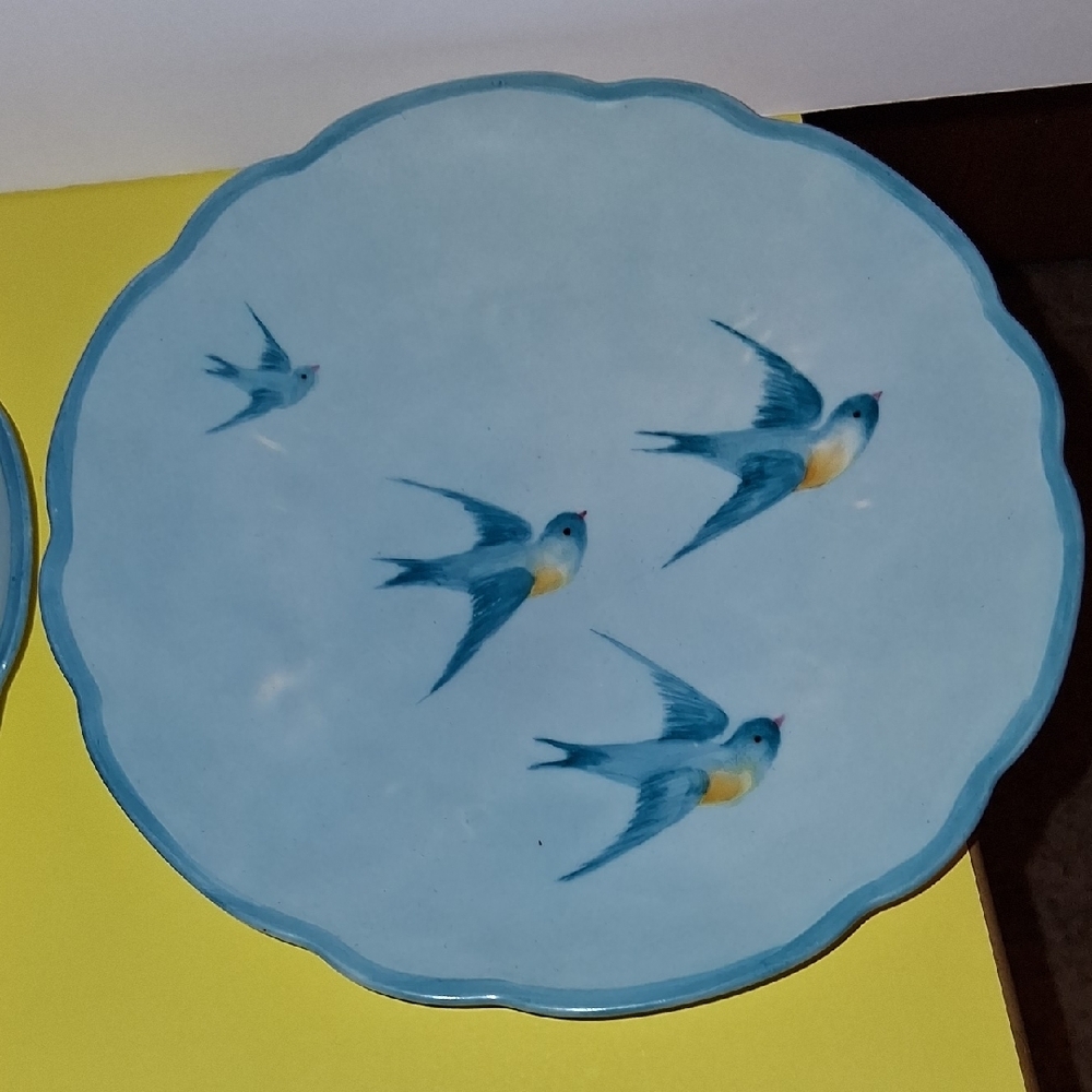 Vintage 40s AandR Porcelain 4 Plates - Picture 3 of 4